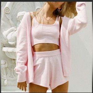 Sabo Skirt three piece knit set